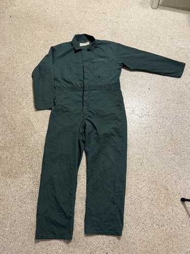 パンツ 1960s Vintage French Military Overall Original 1947 Dated French Army Model 1935 Canvas Overall