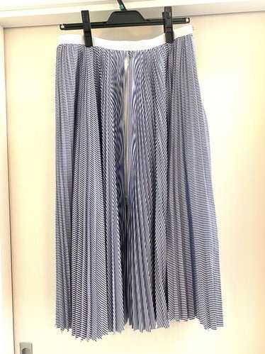 【sacai】Layered Striped Skirt Sacai Striped Pleated Skirt - Raleigh Vintage