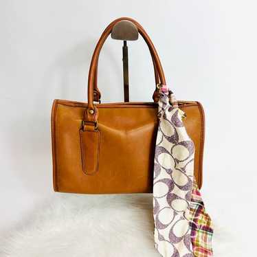 バッグ vintage COACH mini Bostonbag y2k $475 free shipping 💌SOLD y2k coach tan white mini two front