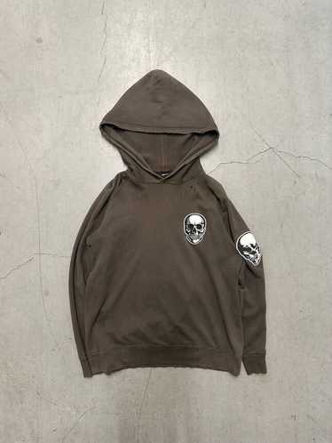 トップス NUMBER (N)INE - pellet skull sweat Number Nine Skull Sweatshirt Men Vintage Distressed finish