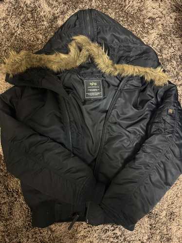AVIREX 80s archive n2b fur jacket y2k 平成 Avirex flight jacket n2b - Gem