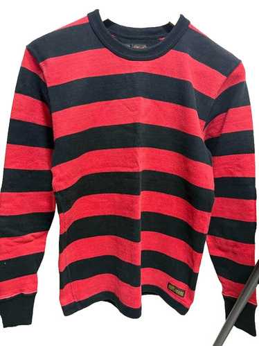 IRON HEART ストライプトレーナー Mサイズ Iron heart striped long - Gem