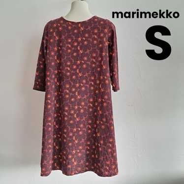24AW■marimekko■Dekadi Unikko コットントリコットドレス marimekko（マリメッコ）の「Unikko / Febina cotton poplin