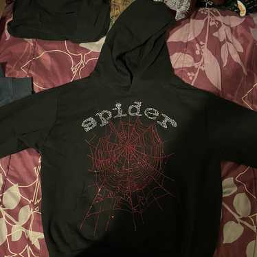 (USED) Sp5der VVS Hoodie スパイダー パーカー Sp5der VVS Hoodie Heather Grey Men's - SS25 - US