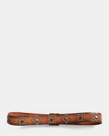 Rrl studded belt - Gem