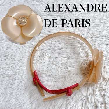 ALEXANDRE DE PARIS バレッタ ピンク 未使用品 ALEXANDRE DE