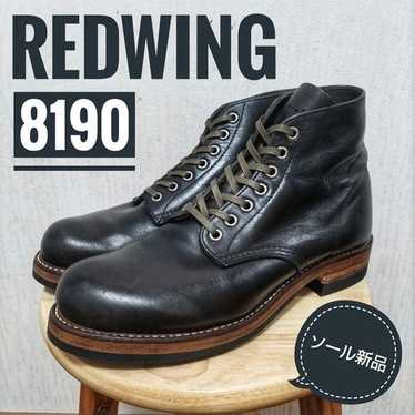 RED WING beckman 8 1/2 USA 9014 フェザーストーン Red Wing 9014 Beckman Black Featherstone Mens Boots Size 12