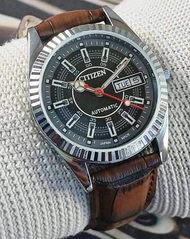 稼働 CITIZEN 腕時計 eagle 7 裏蓋スケルトン 機械式 247 Vintage Citizen Automatic Eagle 7 Original Japan Men's Watch