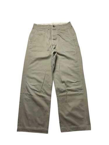 パンツ BUZZ RICKSON'S EARLY MILITARY CHINOS BUZZ ORIG SPEC CHINOS KHAKI