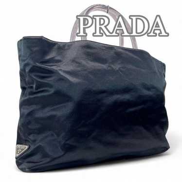 バッグ 90s PRADA PLASTIC HANDLE NYLON HAND BAG Prada plastic handle - Gem