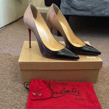 靴 Christian Louboutin Decollete 554Glitter Christian Louboutin Decollete 554 Glitter Mini in (White