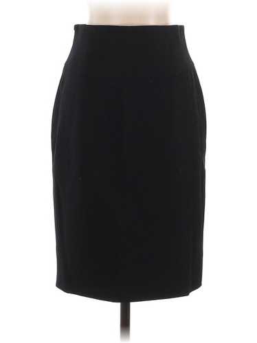 スカート CHLOE BLACK WOOL BLEND SKIRT CHLOÉ Crochet-paneled wool-blend maxi skirt | THE OUTNET