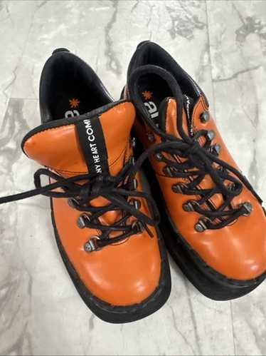 y2k black design zip opium boots（Y2k the art company - Gem）