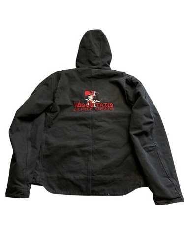 Carhartt ブラック MA-1ジャケット CARHARTT WASHED DUCK SHERPA LINED JACKET J141 – Northway