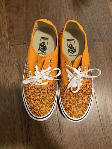 定価以下 Fucking Awesome x Vans Authentic Vans Fucking Awesome x Authentic C Pro 'Black Green' VN0A4BOZSK7