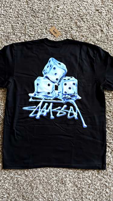 【STUSSY】Melted T-Shirt Stussy Melted Tee Black - SS23 - US