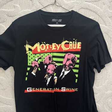 97年 MOTLEY CRUE Generation Swine プロモTシャツ Generation Swine 25th Anniversary Tee – Motley Crue Store