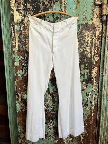 パンツ us.navy 40s 50s Sailor Pants 40-50s U.S NAVY SAILOR PANTS 米海軍 セイラーパンツ 白