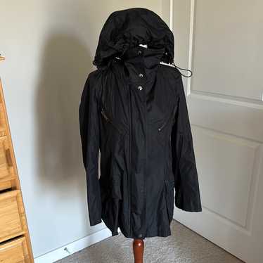 ブルゾン Burberry Blackpool' Black Polyamide Raincoat Burberry Blackpool Black Polyamide Raincoat | ModeSens