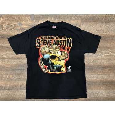 【未着用品】WWE STONE AUSTIN 3:16 Tシャツ Men's Black 