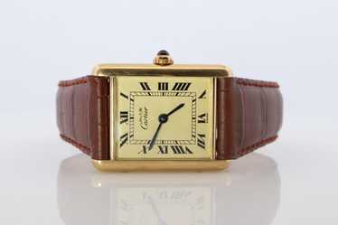 Vintage cartier tank quartz - Gem