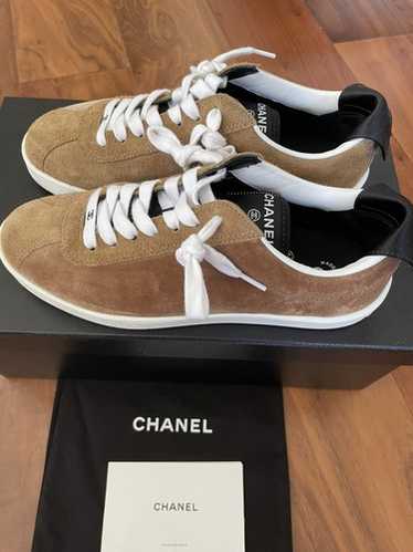 Chanel velvet calfskin sneakers - Gem