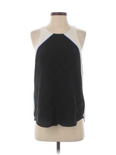 Rebecca Taylor Women Black Sleeveless Silk Top 2 - image 1