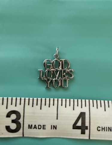 #113 Tiffany Co. ティファニー　GOD LOVES YOU ピン 113 Tiffany Co. ティファニー GOD LOVES YOU ピン