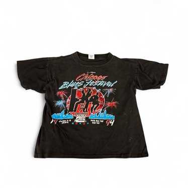 LONG BEACH BLUES FESTIVAL 2006 Tシャツ フェスT Vintage 1999 Long Beach CA Blues Festival Size M T-Shirt