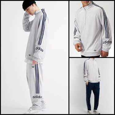 【Vintage】90s velours TYPE Set-up adidas Vintage 90s adidas velour - Gem