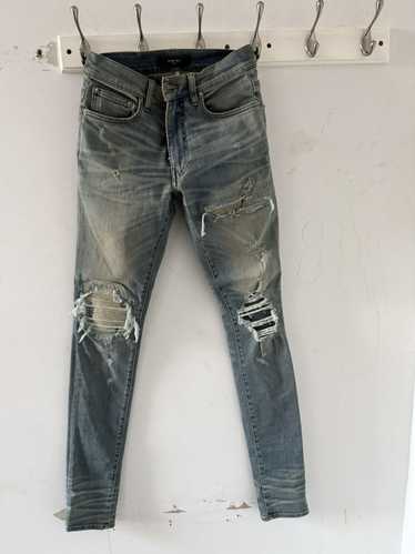 【美品】AMIRI MX-1 BANDANA 30 アミリ AMIRI MX1 BANDANA JEAN BLACK | AYIN