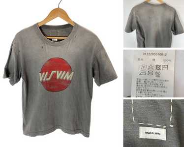 visvim ダメージ　Tシャツ　XL Visvim t-shirt gray cotton - Gem