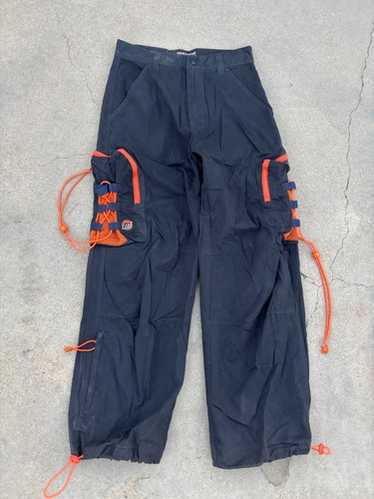 パンツ Rave pants macgear Vintage Macgear Pants Wide Leg Cyber Goth Raver Pants