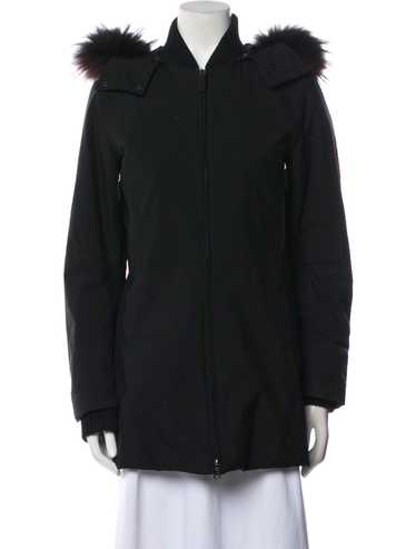 ムートン・ファーコート PRADA BLACK REVERSIBLE FUR COAT Prada Black reversible fur coat (PRADA/ムートン・ファー