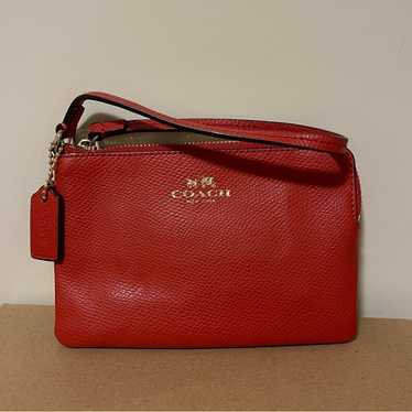 COACH Poppy レッド バッグ Coach Red Patent Leather Limited Edition Poppy Handbag Purse