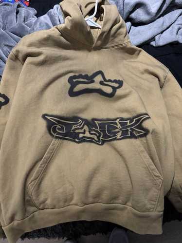 人気★【Cactus Jack】x Fox Racing hoodie レアコラボ Cactus Jack x Fox Racing Hoodie I | Vizion