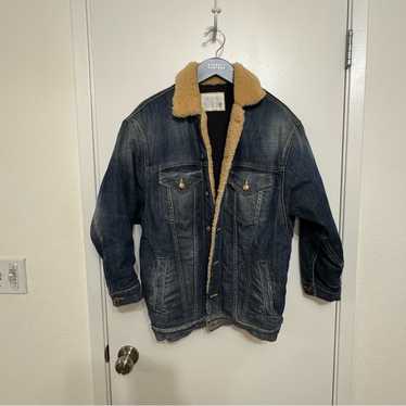 ジャケット・アウター L'Appartement R13 OVERSIZE DENIM JACKET →R13 DISTRESSED OVERSIZED WINGED DENIM JACKET← SANG A SELECTS