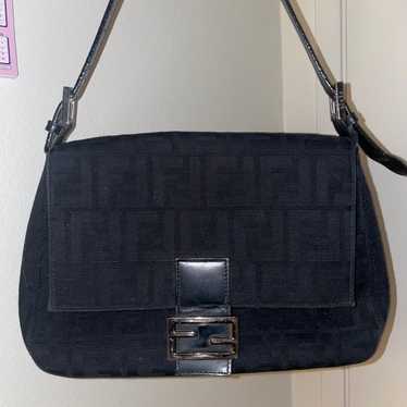 バッグ Fendi corduroy mamma baguette bag Fendi Khaki Corduroy Mamma Baguette Shoulder Bag – Mine & Yours