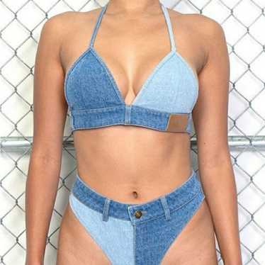 Agnel denim bikini - Gem