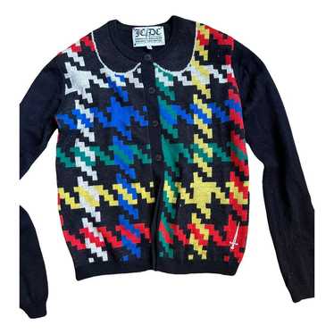 XL92年JC de Castelbajac Simpsons cardigan Vintage Jean Charles de Castelbajac 80s 90s Cardigan Sweater