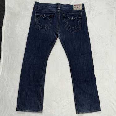 USA製 TRUE RELIGION 濃紺 インディゴ ヴィンテージ デニム 25jl09t1.jpg