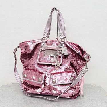 バッグ Coach Poppy 2way Sequin Spotlight Bag Coach Poppy Sequin Spotlight 2way Bag handbag tote bag