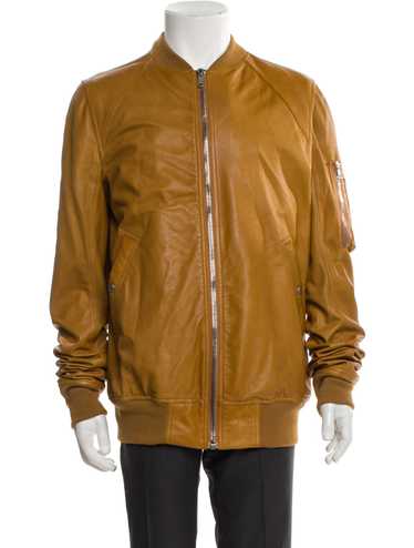 Rick owens leather bomber jacket - Gem
