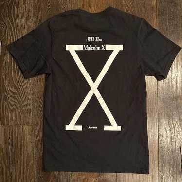 【Supreme x 40 Acres Malcolm X】T-Shirt★White★25SS★ Supreme 40 Acres Malcolm X Tee White Men's - SS25 - US