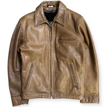 ジャケット・アウター 90s Schott AT101 riders leather jacket Schott Riders Jacket 80s to 90s Biker Tag Double 34 Leather