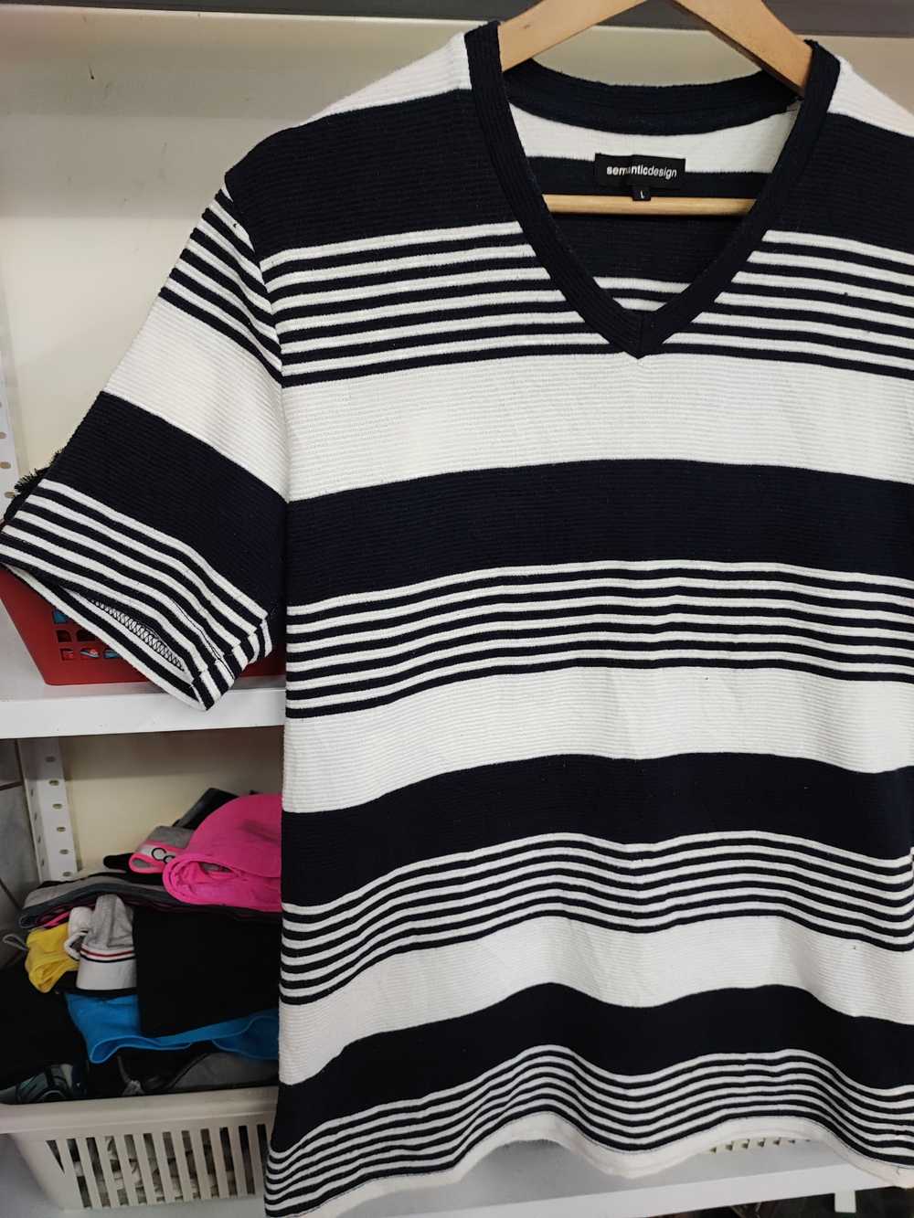 semanticdesign Stripe Japan Tee by Semantic Design - image 2