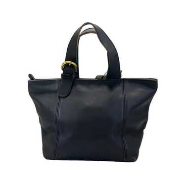 バッグ COACH Vintage Navy Leather Handbag 4133 Coach vintage 4133 handbag - Gem