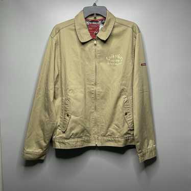Quiksilver ジップ フード ジャケット ビンテージ スケート サーフ VINTAGE 90s Quiksilver 1/3 Zip Fleece Jacket Graphic Print