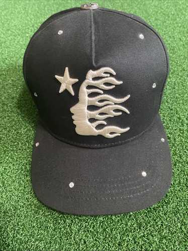 帽子 Hellstar OG Logo Rhinestones Fitted Hat Hellstar OG Logo Rhinestones 59Fifty Fitted Hat Black Men's