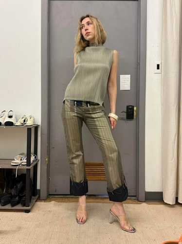 Pleats please - green - Gem